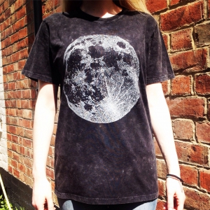 Full Moon T-Shirt Luna Lotus
