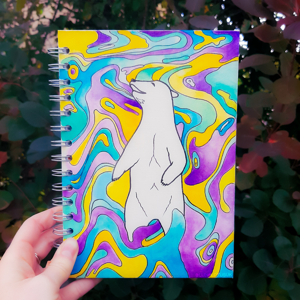 Cosmic Bear Custom Notebook 2020